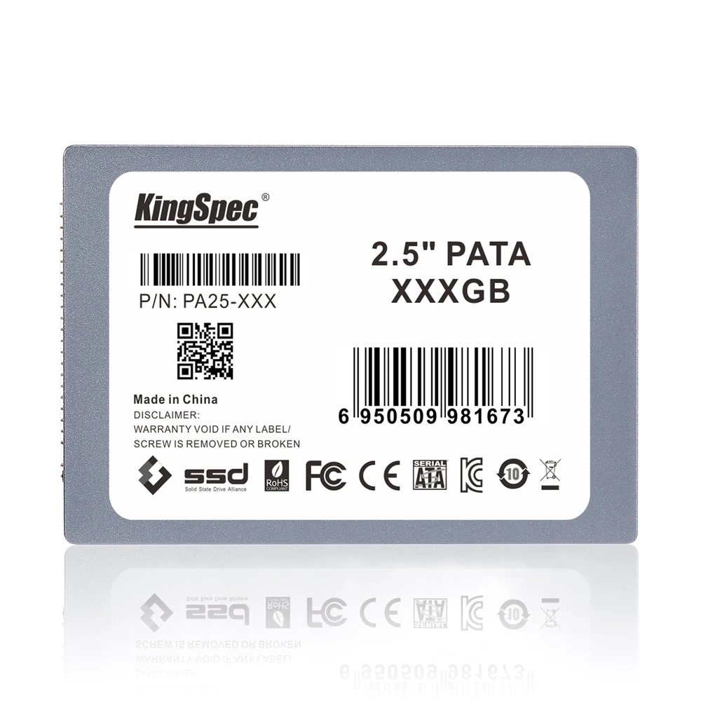 Pa25-128 Kingspec 2.5" Ide 120gb 128gb Pata Ssd Solid State Drive Disk 44  Pin For Ibm T41,t43/dell D610 Free Shipping - Solid State Drives -  AliExpress
