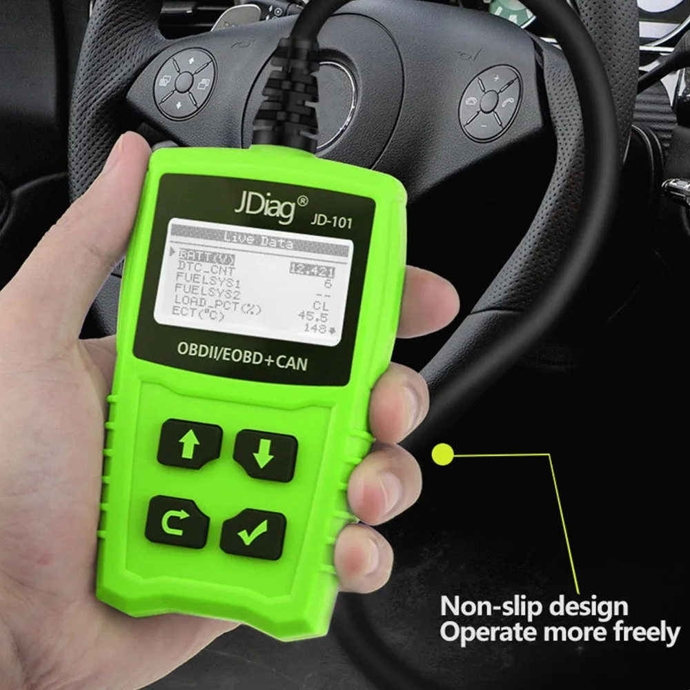 Автомобильное устройство чтения кода OBD2 Сканер диагностический адаптер для