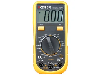 

VICTOR 202 VC202 Digital Multimeter, Large LCD, Square Wave output