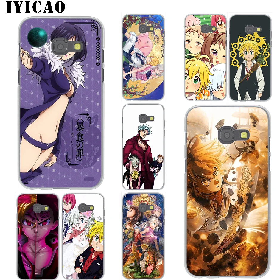 

IYICAO Nanatsu no Taizai Hard Case for Samsung Galaxy J6 J5 J1 J2 J3 J7 2017 2016 2015 Prime J7 US J5 EU Version