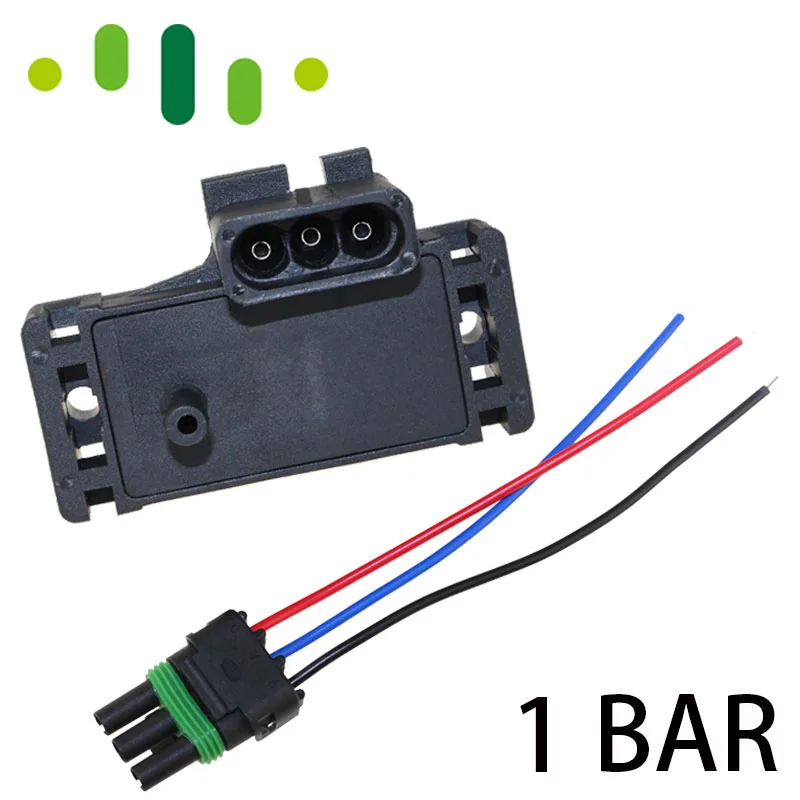 

Brand New 1BAR 1 Bar MAP Sensor For Alfa Romeo 145 146 Fiat Punto Tempra Lancia Dedra Delta Daewoo Lanos Nubira 1.4 1.6 60811534