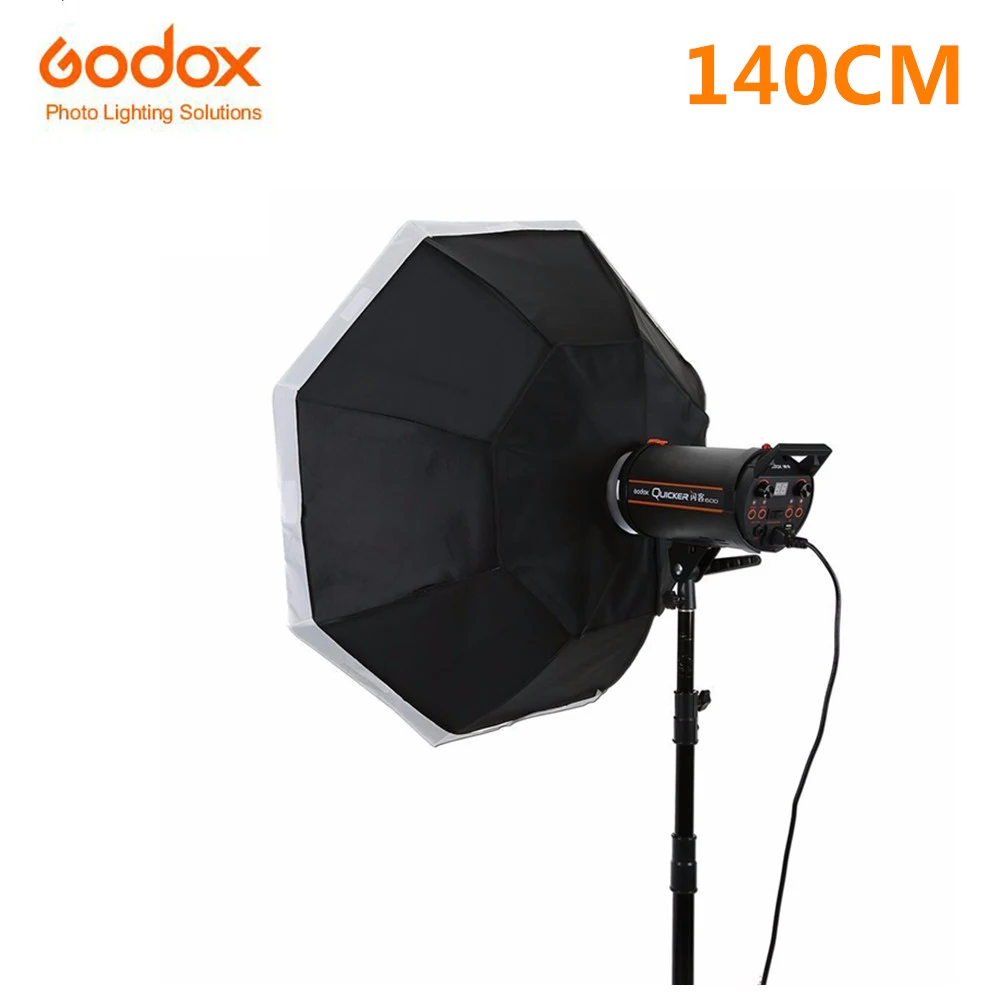 

Godox Photography Accessories 140cm / 55" SB-BWOcta140CM Octagon Flash diffuser Softbox For Bowens Studio Flashes