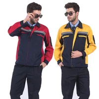 Workwear Set with Reflective Stripes