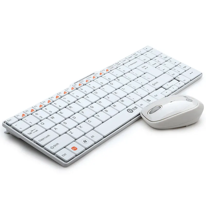 E300 Wireless Keyboard and Mouse Small Super Slim 2.4ghz Multimedia
