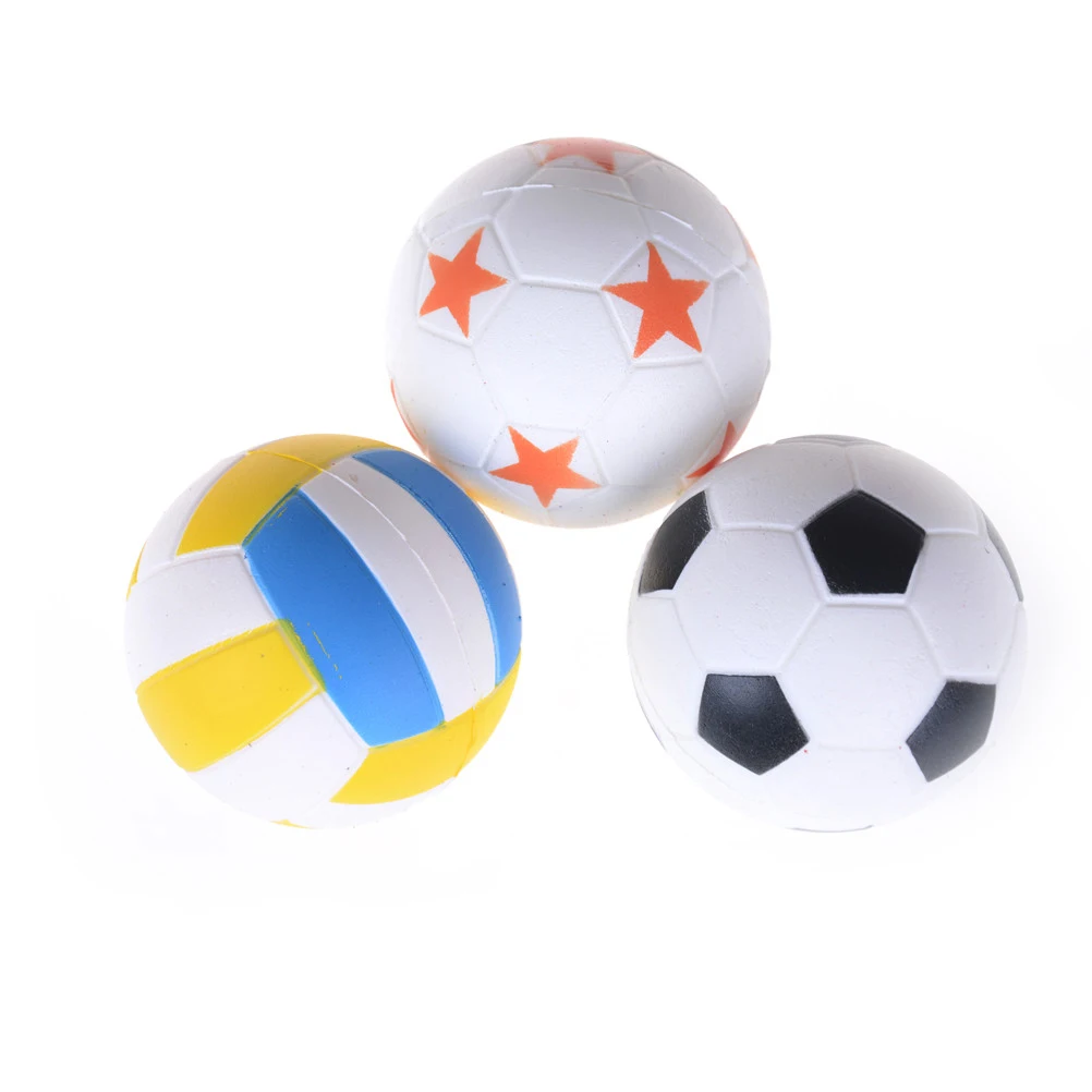 

Funny Cute Anti-stress Toy Gift Boys Girls Kawaii Football Squishy Slow Rising Cream Scented Joke Kids Toys