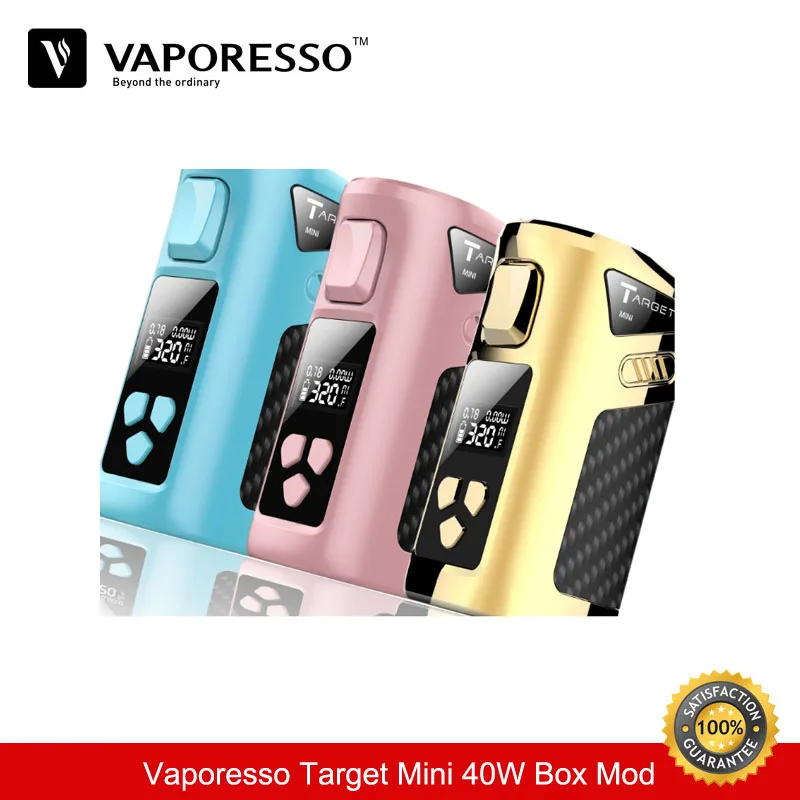 

Cigarette Electronique Vaporesso Target Mini 40W TC Box Mod e cigarette Mod Vaporizer Vape Electronic Cigarette Electric Mods