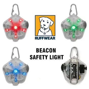 

RUFFWEAR - Beacon Safety Light for Dogs, Clear Lake
