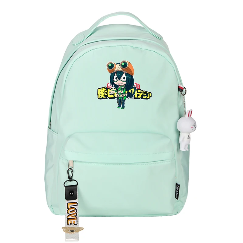 Рюкзак с героями аниме Моя геройская академия Midoriya Izuku Bakugou школьный рюкзак