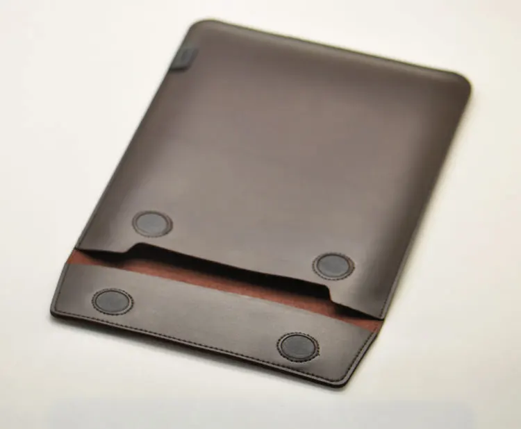 Bolsa do Portátil do Envelope Capa do Malote da Luva Capa de Couro do Portátil de Microfibra para hp Envy 2020 Super Magro X360 13 - 15 - Imagem 6