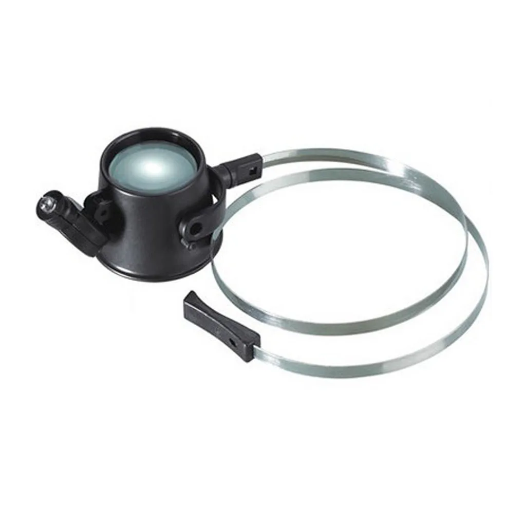 

Loupe Magnifying Glass Magnify Lamp with LED Light for Watch Repair