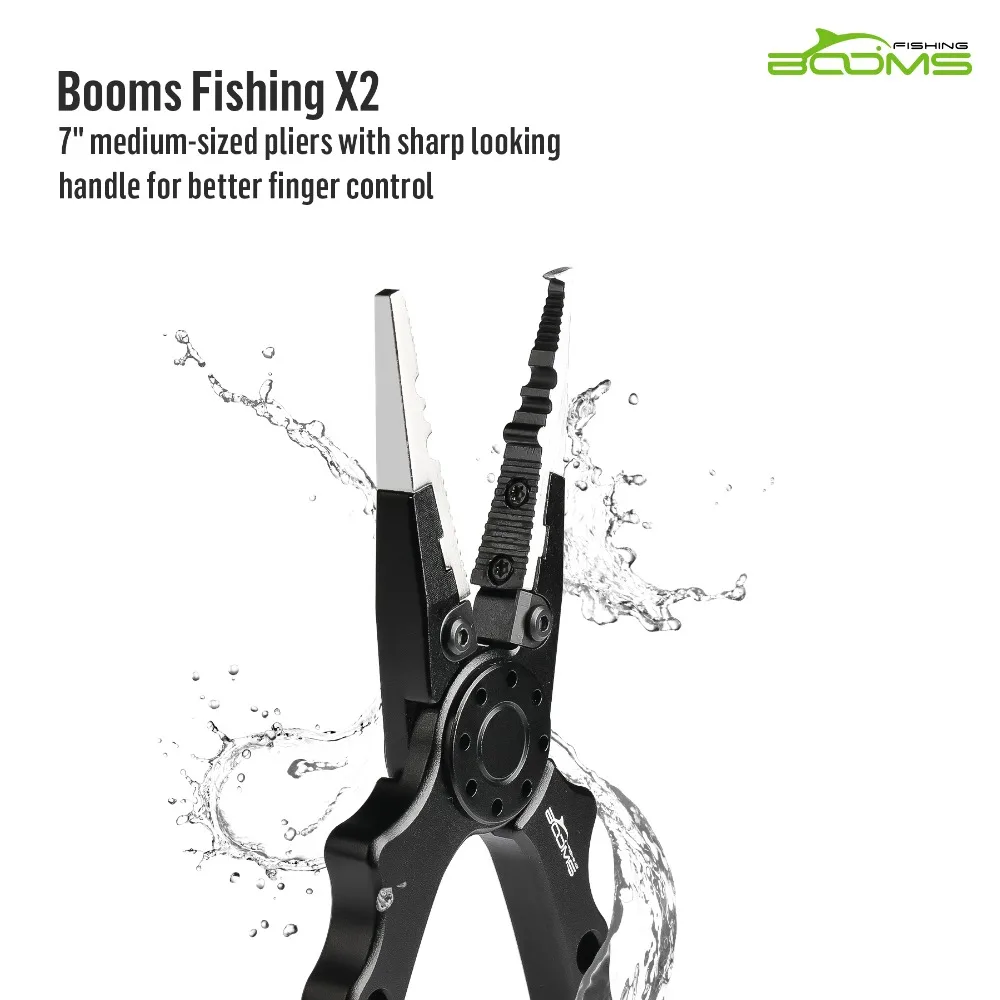 Бум рыболовные X2 рыболовные плоскогубцы из алюминиевого сплава сплит-резаки инструменты для удаления крючков с выдвижной шнур и оболочка снасти