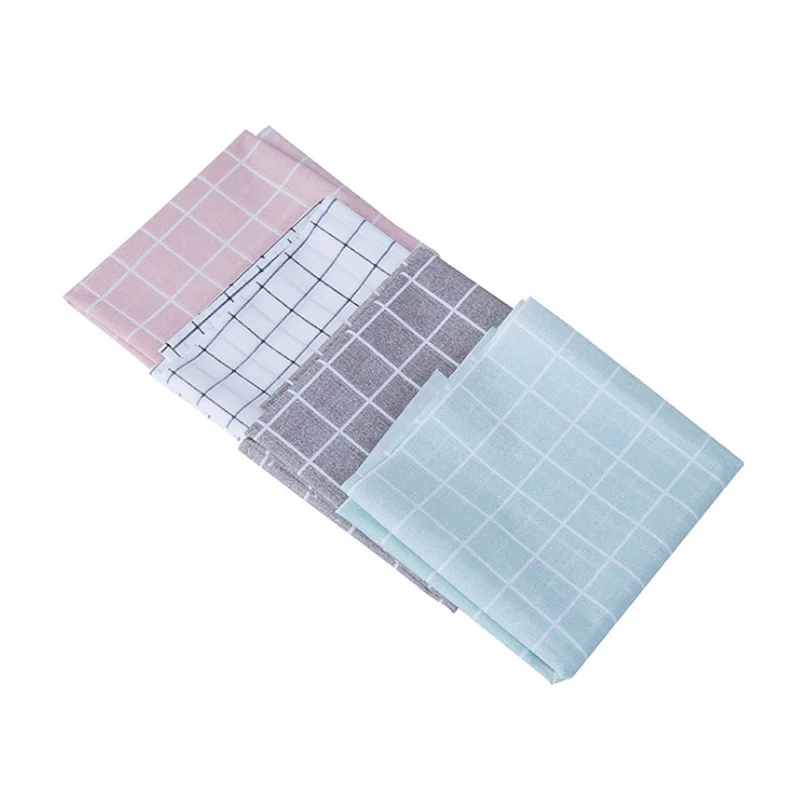 

Simple Grid Print Waterproof Oilproof PVC Table Cloth 1pcs Table Cover For Dinner Table Hotel Home Decor Disposable Tablecloth