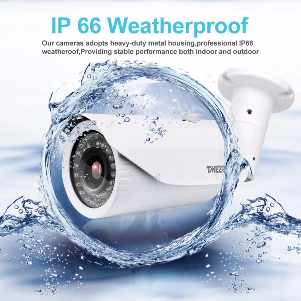 Tmezon AHD 4CH DVR 4 шт. 2.0MP 1080P камера 2 8 12 мм зум объектив CCTV система видеонаблюдения