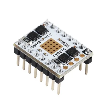 

TMC5160 V1.2 SPI 57 Stepper Motor Driver S5160 Stepstick Nema23 high subdivision mute Flying Wire For SKR F6 Board VS TMC2130