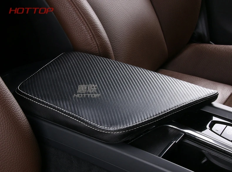 Кожаный подлокотник консоль Подушка-накладка опорная коробка подлокотник Топ матовое покрытие подходит для Volvo XC60