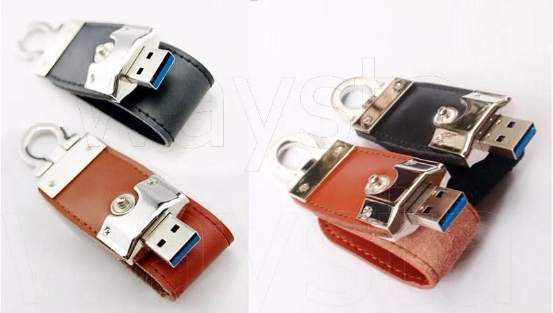 USB 3.0 высокоскоростной передачи данных 256 ГБ Pen Drive 128 ГБ флэш-память 8 г 16 ГБ 32 ГБ 64 ГБ Pendrive Кожа USB Flash диск