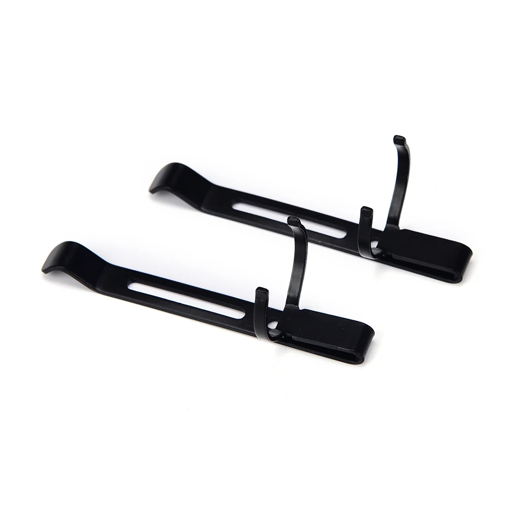 

2Pc Portable Flashlight Torch Light Lamp Clip Mini Pocket universal clip suitable for S2 / S2+ / M1 / C8 Black color