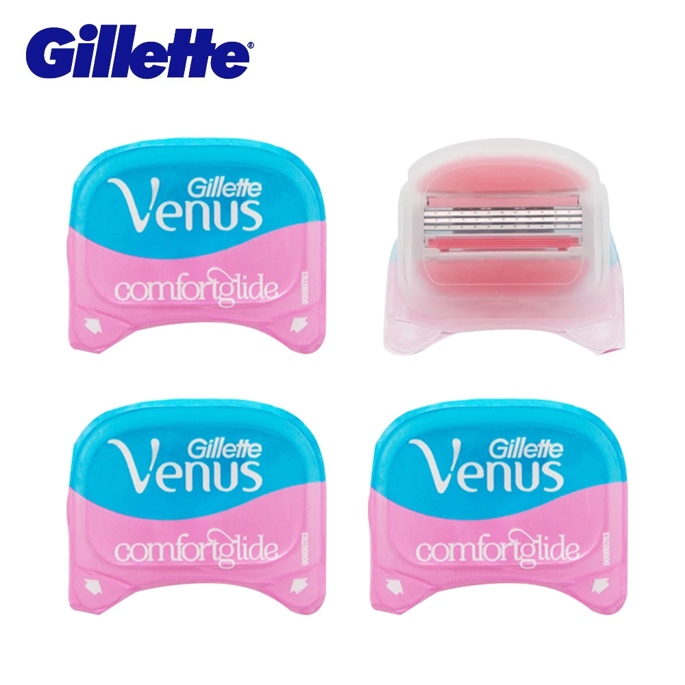 Online Gillette Venus Breeze Wanita Razor Pisau Alat Cukur Razor Keselamatan Kepala Cukur Rambut Pisau Cukur Pisau Manual Wanita