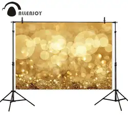 Allenjoy фон для фотосъемки сверкающие блестки halo боке Золото Блестящий фон фотостудия стрелять Опора Фотофон photocall