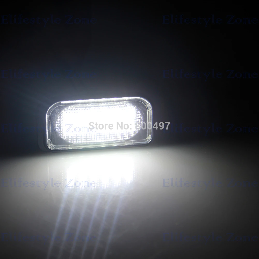 Details about  / W203 NO ERROR LED LICENSE PLATE LIGHT LAMP FOR 01-07 c230 c240 c320 c32 c55