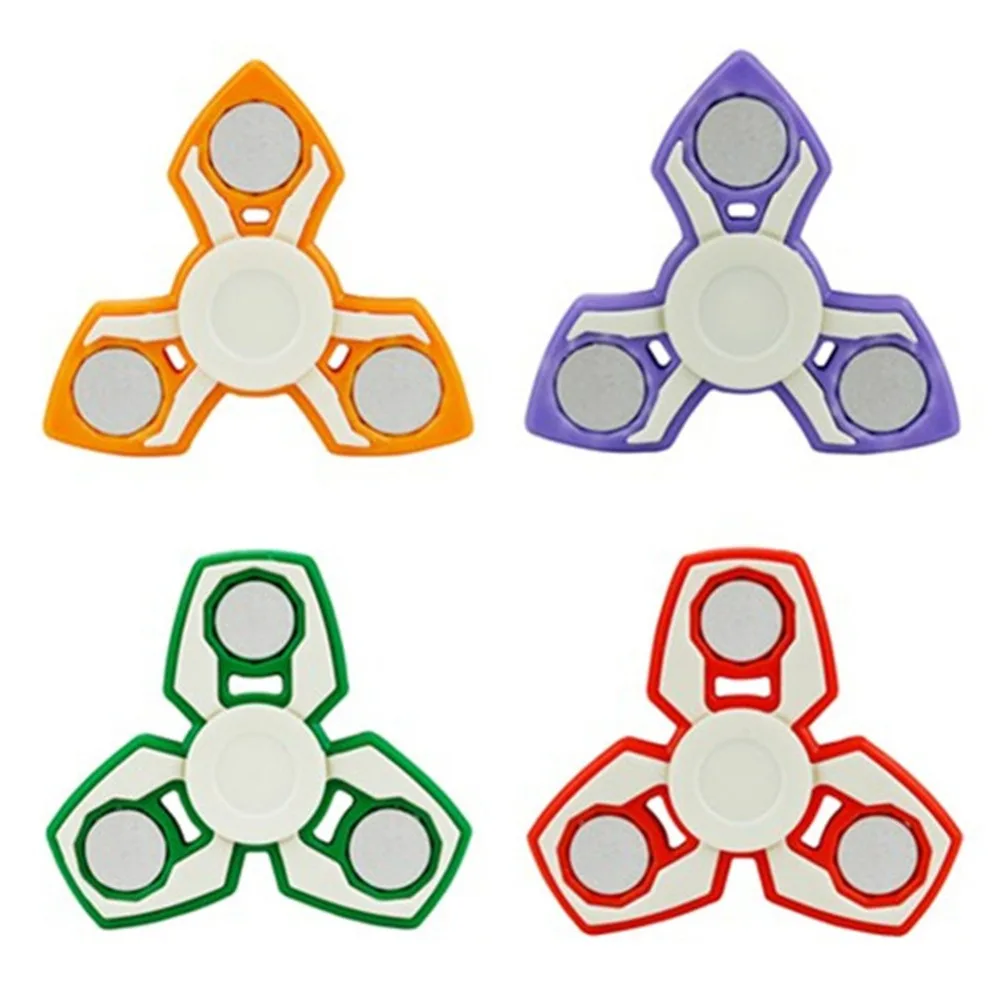 

New Creative Three Rhombus Corner Hand Finger Spinner ABS Material For Autism ADHD Release Stress Toys Children Adult