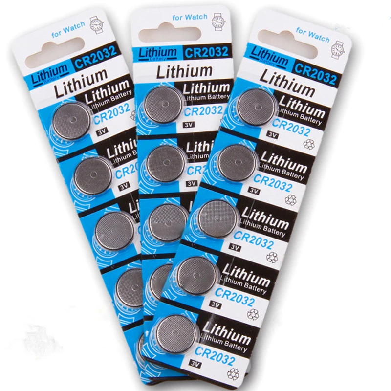 10pcs/lot 3V CR2032 Lithium Button Cell Battery DL2032 ECR2032 CR 2032