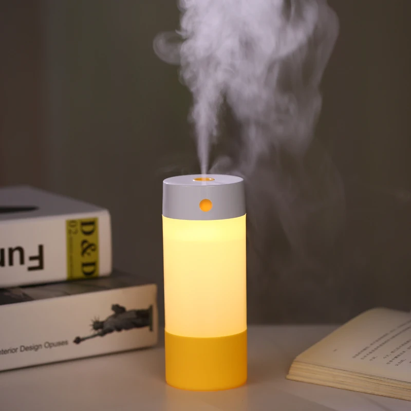 Mini Portable font b Humidifier b font 250mL 6 hours Cool Mist Ultrasonic Air purification NO