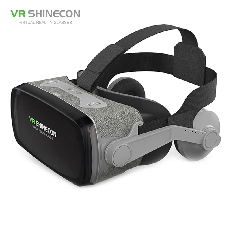 Newest VR Shinecon 9.0 Virtual Reality Helmet VR Glasses with HiFi
