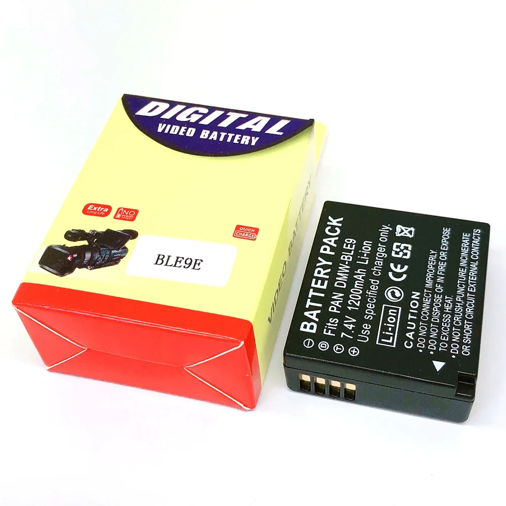 

DMW-BLE9E DMW-BLG10 DMW BLG10E BLG10PP BLE9 BLE9PP BP-DC15 Battery for Panasonic DMC-GF3 GF5 GF6 GX7 GX80 GX85 ZS60 ZS100 TZ100