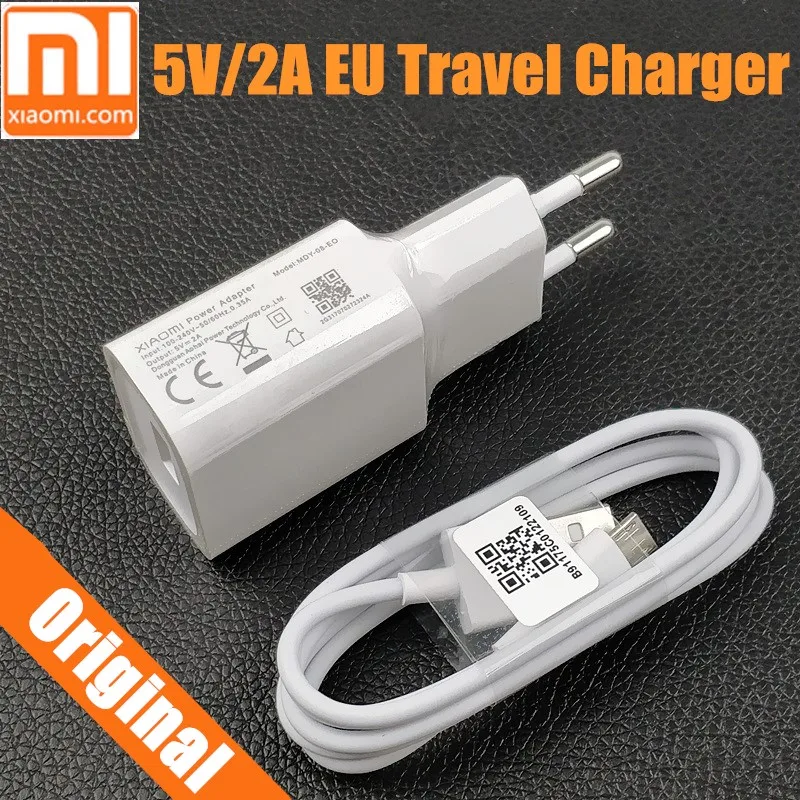 Original EU Xiaomi Redmi Note 5 wall Charger 5V/2A Usb Power Adapter For Redmi 5 Plus 5a 6 Pro 6a Note 4x 5 Pro 4a Mi Note 3 4 Original EU Xiaomi Redmi Note 5 wall Charger 5V/2A Usb Power Adapter For Redmi 5 Plus 5a 6 Pro 6a Note 4x 5 Pro 4a Mi Note 3 4