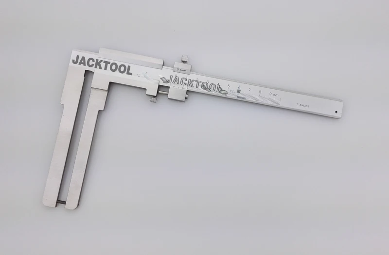 Jaw length 120mm Hardened Stainless Steel Brake Disks Vernier Caliper