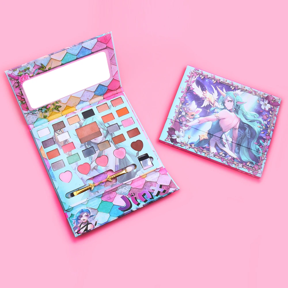 Новая игра волшебная девушка тени для век Палитра ленивые LULU LUX JINX JANNA красота