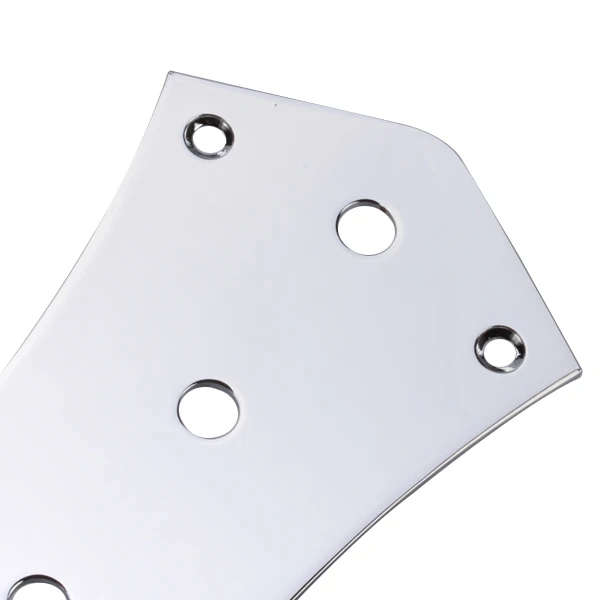 Durable Steel With Chrome Plating Control Plate Compatible With Jazz Bass Guitar Replacement