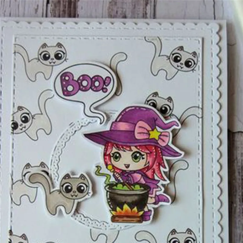 

GJCrafts Happy Character Metal Cutting Dies Stencils for Dies Scrapbooking Card Decor Craft Dies Embossing New Dies for 2019
