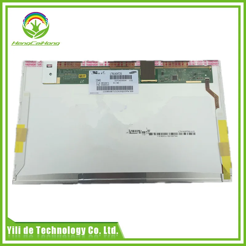 

NEW A+ LTN140AT26 T01 N140B6-L08 LP140WH1 HSD140PHW1 HB140WX1-101 HB140WX1-100 B140XW01 V.0 V.6 V.8 N140BGE-L21 L11 L12