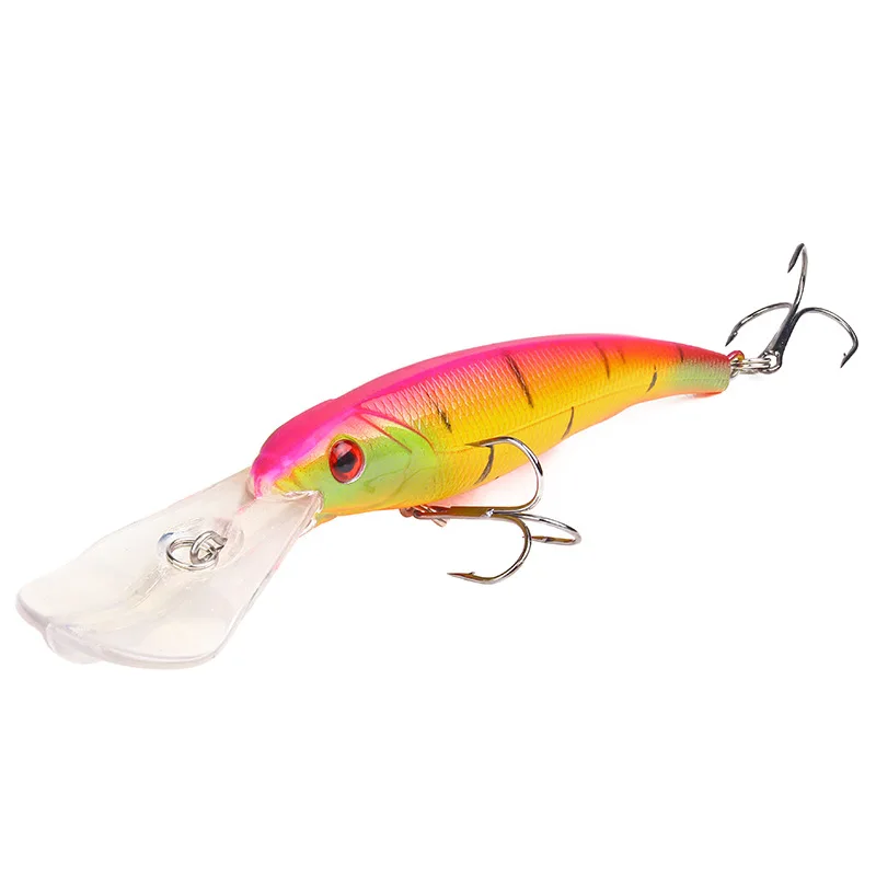 Fishing Lure Deep Sea Troll Big Minnow Lure Fish Bait 16.5cm/28.5g Artificial Simulation Hard Bait Hook Fishing Tackle jooyoo