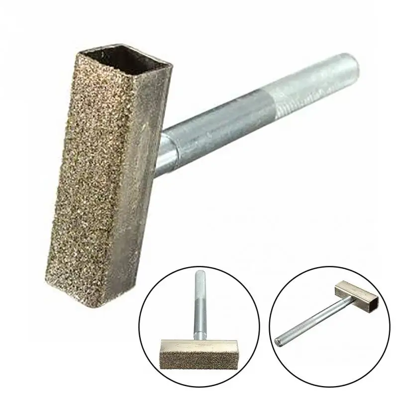 E-outstanding Diamond Grinding Wheel Dresser 1PC Stone Dresser Grinder Manual Dresser Tools Dressing Bench Grinder for Truing Grinding Deburring Wheels Silver