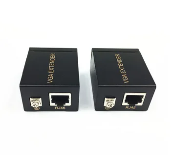 

NEW VGA Network Signal Extender Sender 60m RJ45 CAT5e/6 Transmitter Receiver Adapter for HDTV