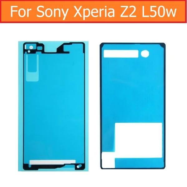 Дисплей клейкая лента для sony xperia z2 L50w D6502 D6503 задний стеклянный корпус водонепроницаемый клей для sony z2 L50U L50T клей