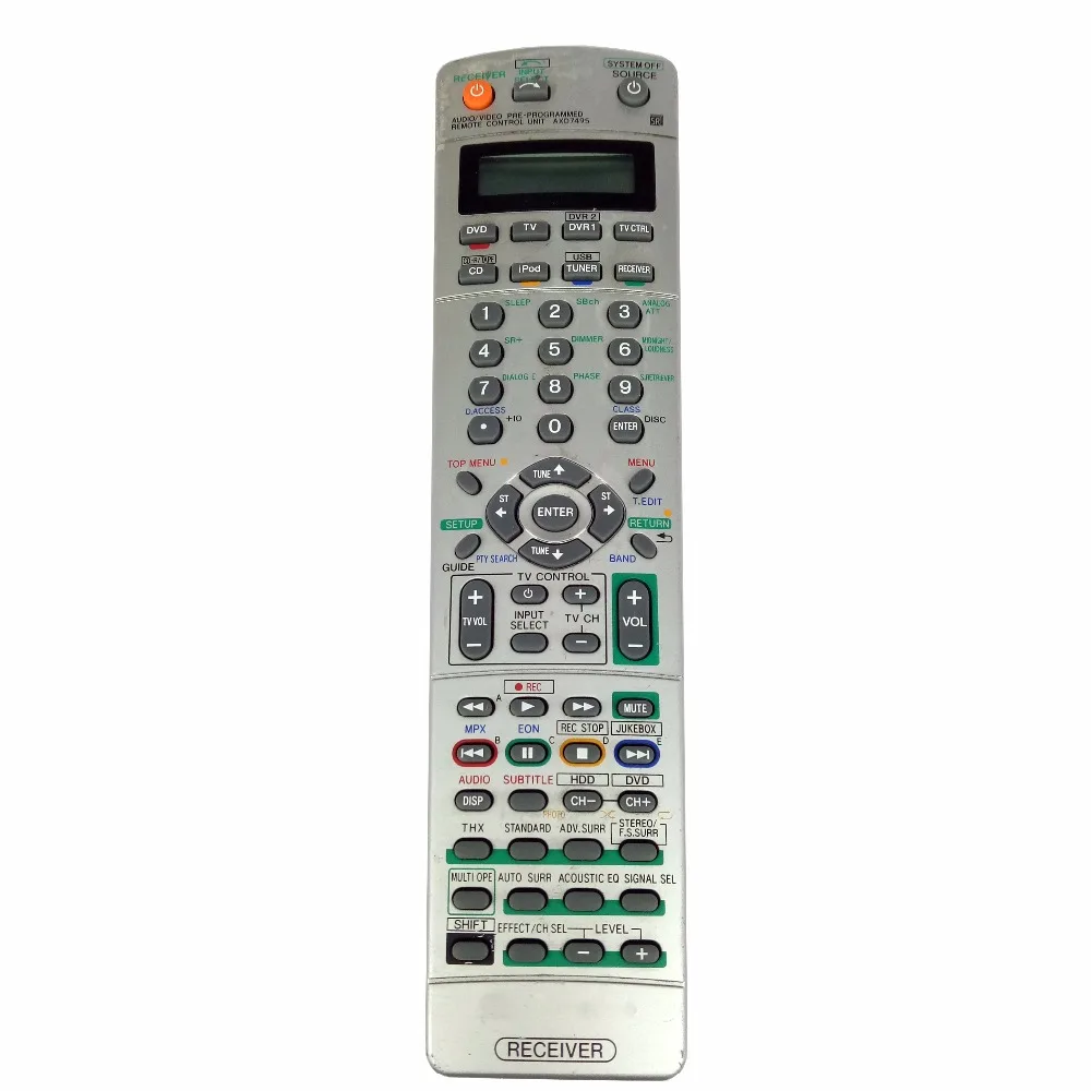 Used 70 NEW Original For Pioneer AXD7495 Audio/Video Receiver Remote