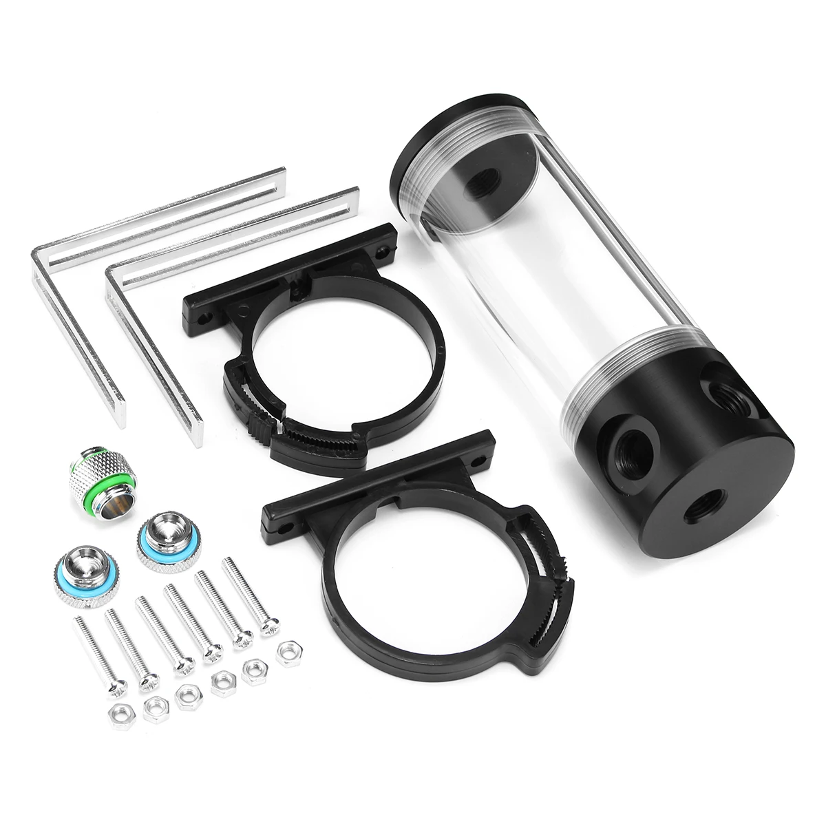 

S SKYEE 50mmX140mm Computer Cooling System G1/4 Screw Cylinder Reservoir Water Tank High Quality Water Liquid-Cooler For PC CPU