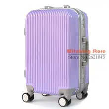 24 INCH 202428# New explosion models of high-end classic lovers PC aluminum frame bar box silent universal wheel travel boardin