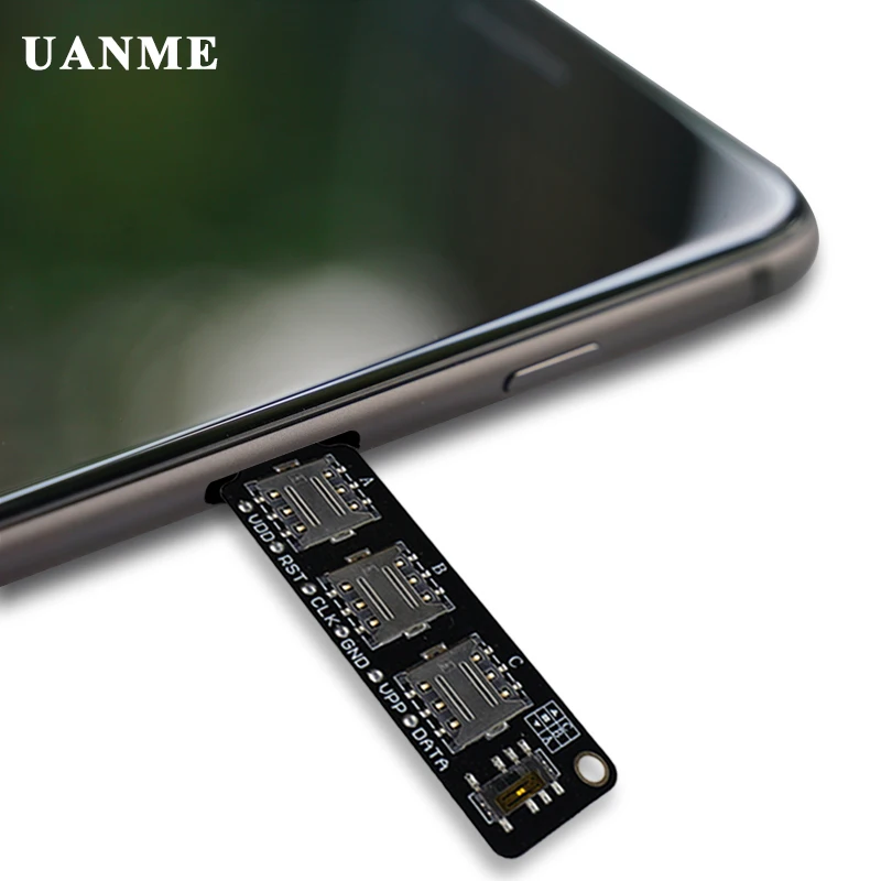 UANME 3 In 1 Universal IP Test Card for iPhone Signal Testing Tool Mobile Phone SIM Test Card for iPad