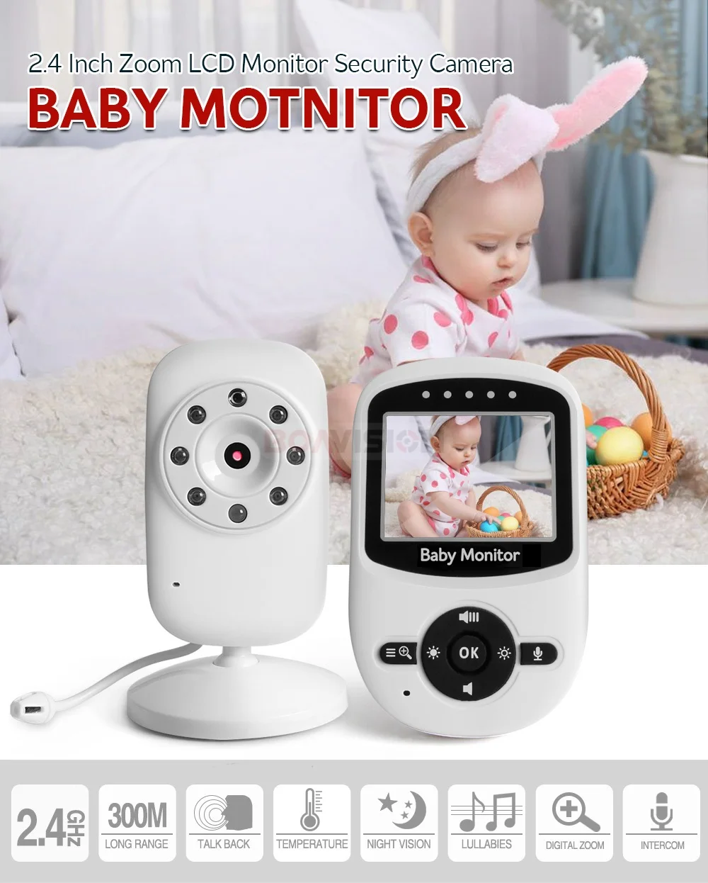01 Wireless Baby Monitor