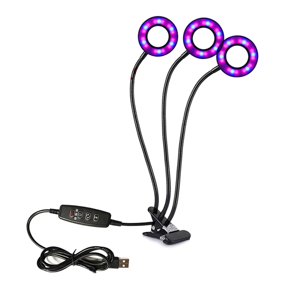 

Led Grow Light Plant LED USB Light Plant Growth Lamp 18W 5V Full Spectrum Led Grows Growing Lamp For Plant Greenhouse System