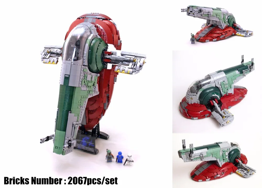 

New Star Series War Slave UCS I Slave NO.1 Model 2067Pcs Building Block Bricks Toys Boy Gifts