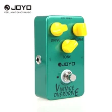 Joyo JF-01 винтажная педаль для гитарного эффекта овердрайв True Bypass аксессуары для гитары