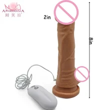 APHRODISIA 8.1 Inch Huge Dildo Vibrator Female Sex Machine Big Dick Penis 10 Speed Clitoral Vibrating Sex Adult Toys for Women