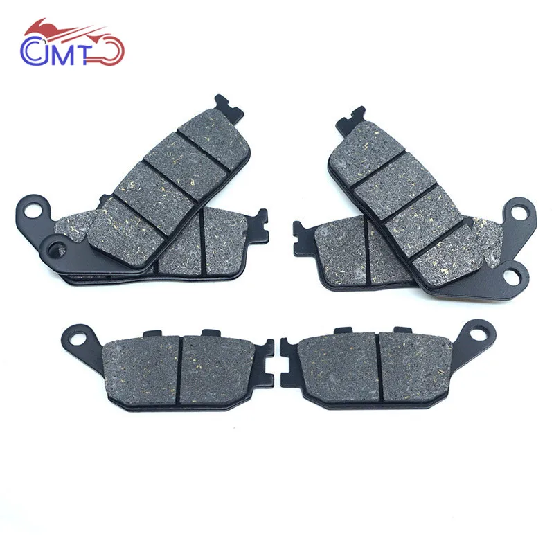 

For Honda CBR600 1995-1998 CBR600F 1997-1998 CB750F 2007-2008 CB750F2 RC42 1992-1998 Front Rear Brake Disc Pads Set Kit CB750