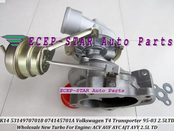 K14 53149707018 53149887018 074145701A 7018 Турбокомпрессор 《 Volkswagen VW T4 транспортер для детей ростом 95-03 ACV AUF AYC AJT AYY 2.5L TDI